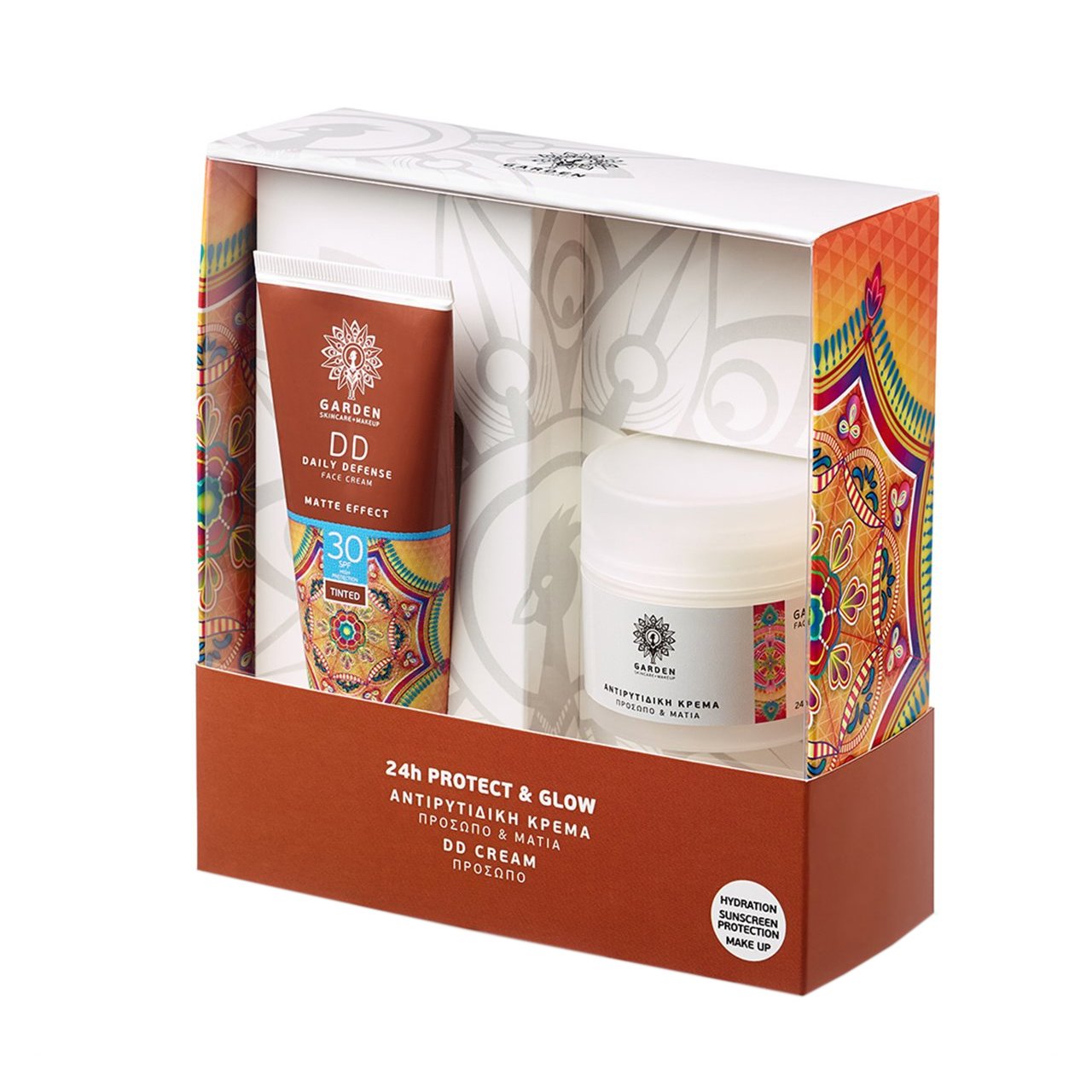 Garden of Panthenols Πακέτο Προσφοράς DD Daily Defense Matte Effect Face Cream Spf30, 50ml & Αντιρυτιδική Προσώπου Ματιών 50ml