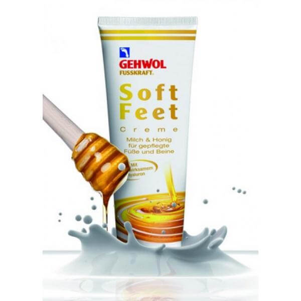 Gehwol Fusskraft Soft Feet Cream Με Μέλι Και Γάλα 125ml