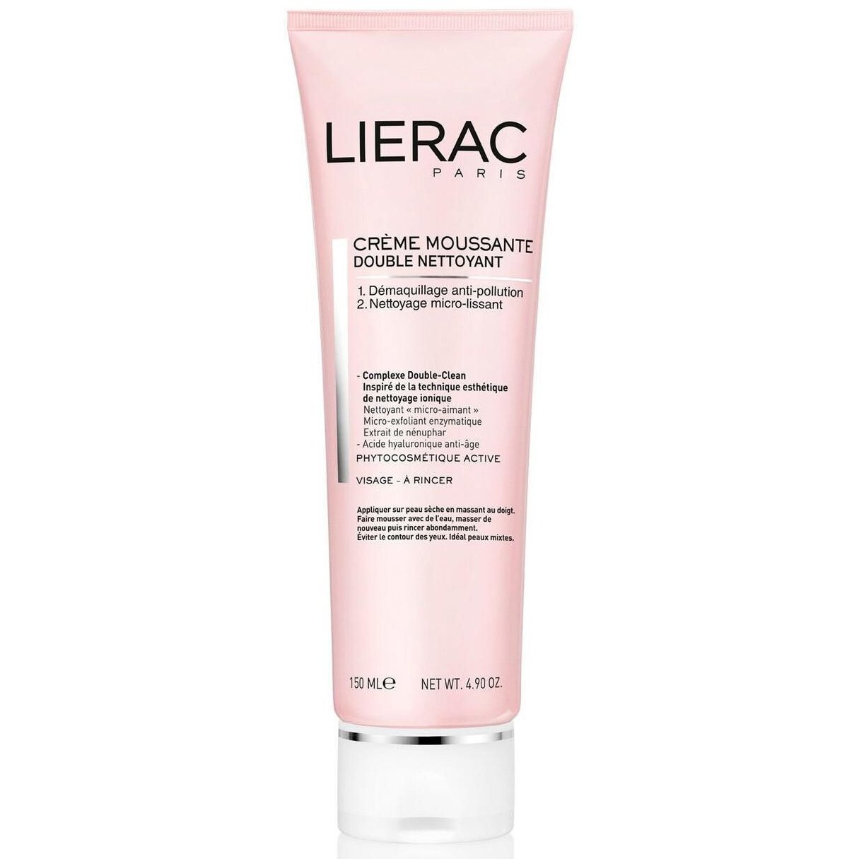 Lierac Creme Moussante Double Nettoyant Αφρίζουσα Κρέμα για Διπλό Καθαρισμό 150ml