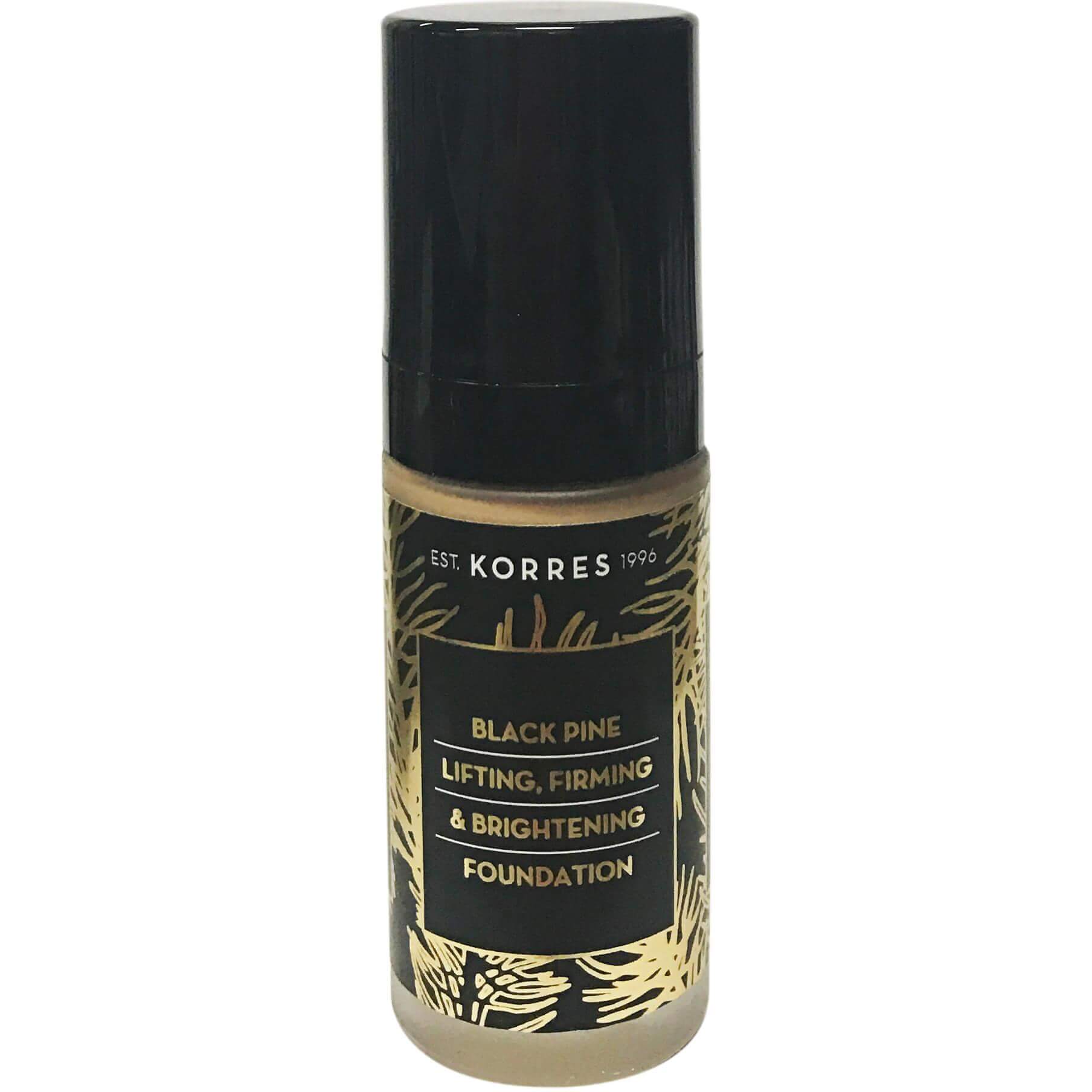 Korres Black Pine Foundation Make-up Ανόρθωσης, Σύσφιξης & Λάμψης 30ml – BPF2