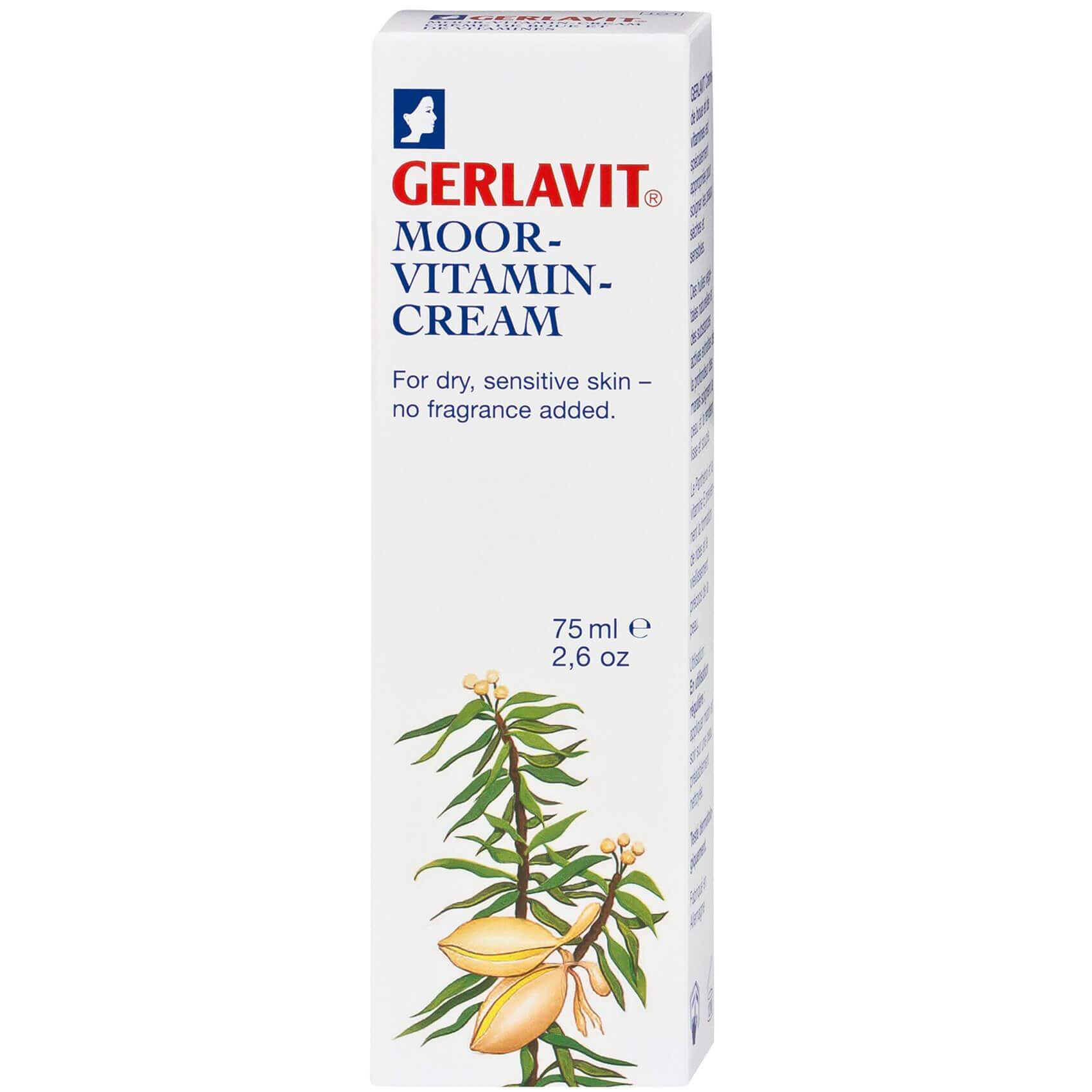 Gehwol Gerlavit Moor Vitamin Face Cream Βιταμινούχα Κρέμα Προσώπου για Ξηρή & Ευαίσθητη Επιδερμίδα 75ml