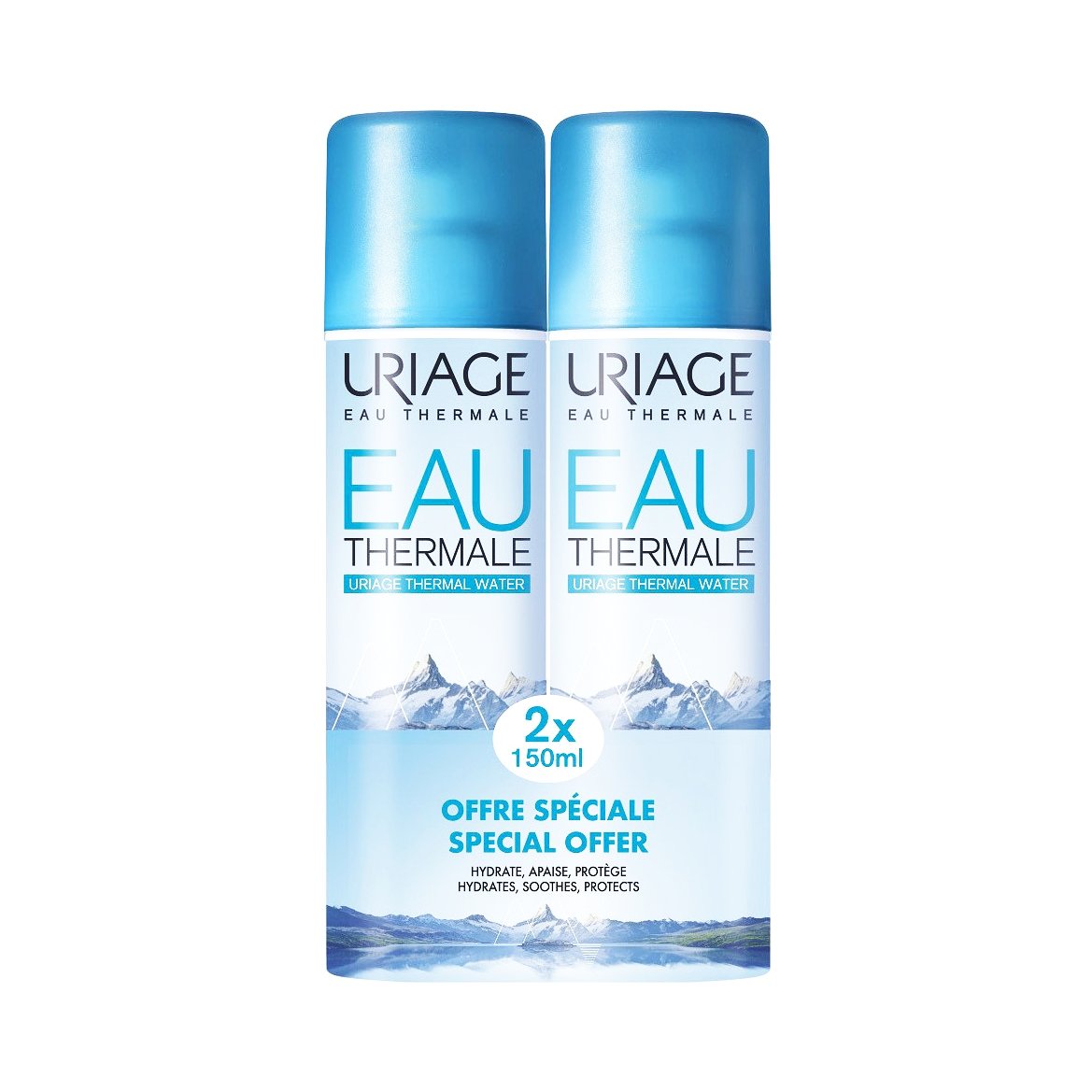 Uriage Promo Eau Thermal Water Σπρέι Ιαματικού Νερού 2x150ml