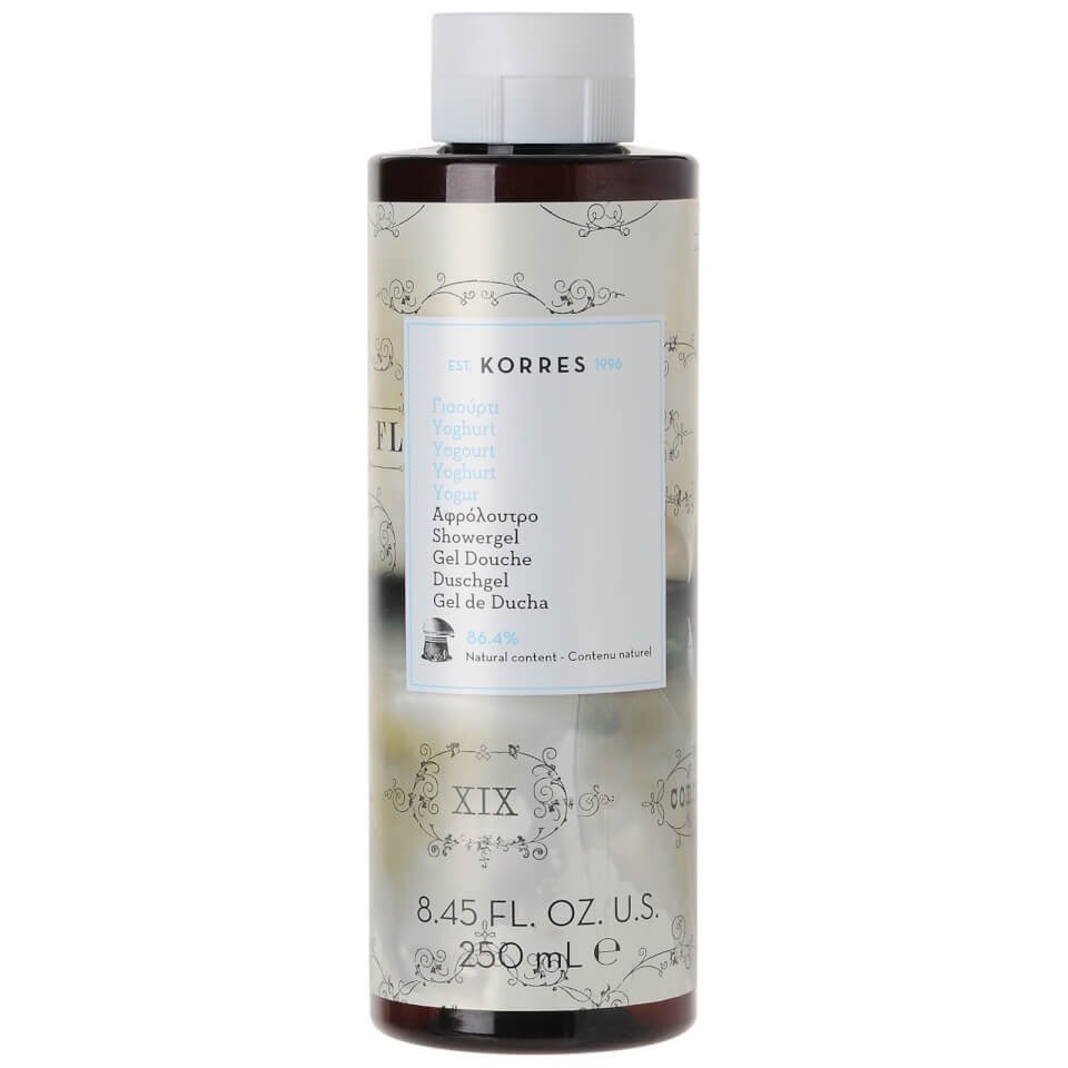 Korres Showergel Yoghurt Αφρόλουτρο Γιαούρτι για Δροσιά & Φρεσκάδα 250ml