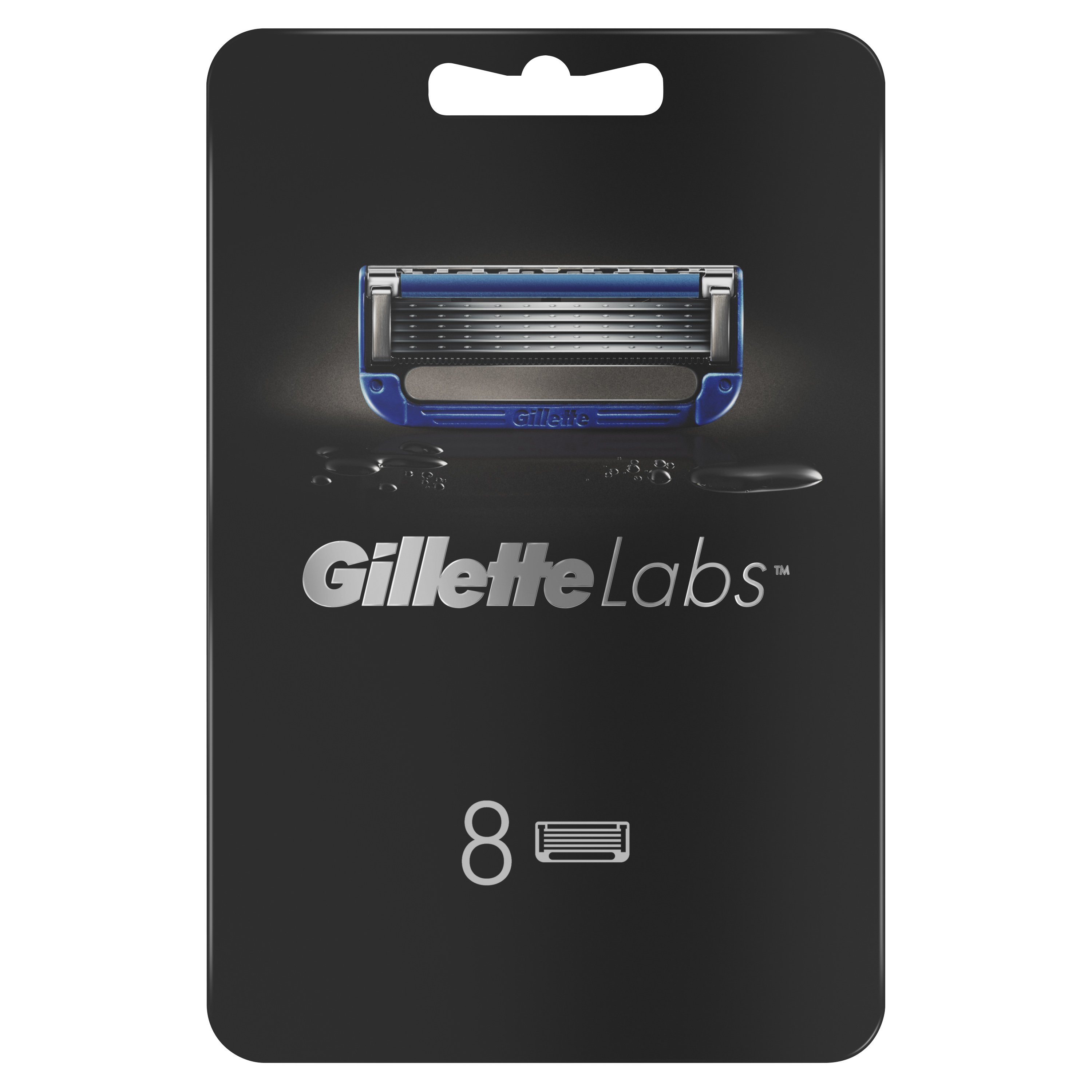 Gillette Labs Ανταλλακτικές Κεφαλές Ξυριστικής Μηχανής για Άνδρες με Θερμαινόμενη Μπάρα 8 Ανταλλακτικά