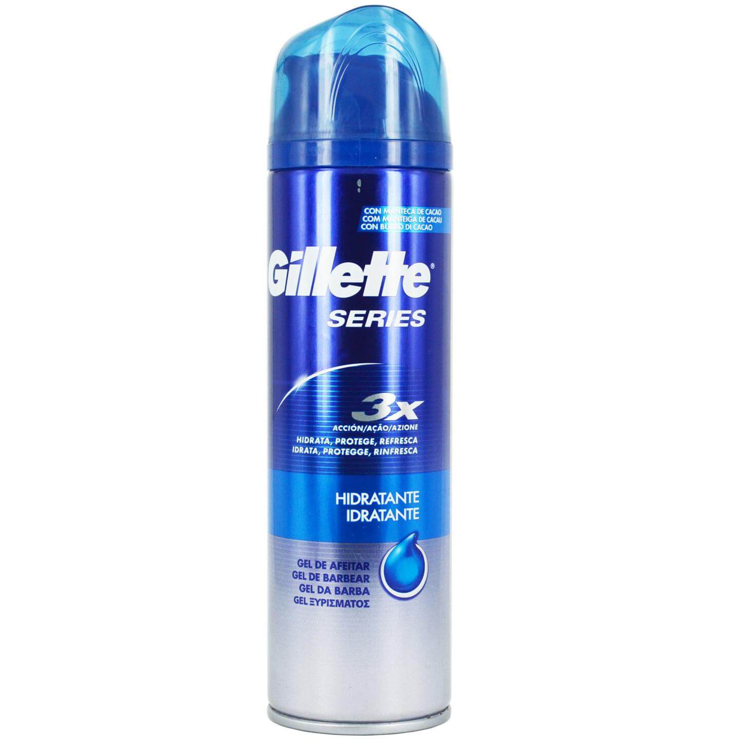 Gillette Series Gel Moisturizing Gel Ξυρίσματος που Διατηρεί τη Φυσική Υγρασία της Επιδερμίδας 200ml
