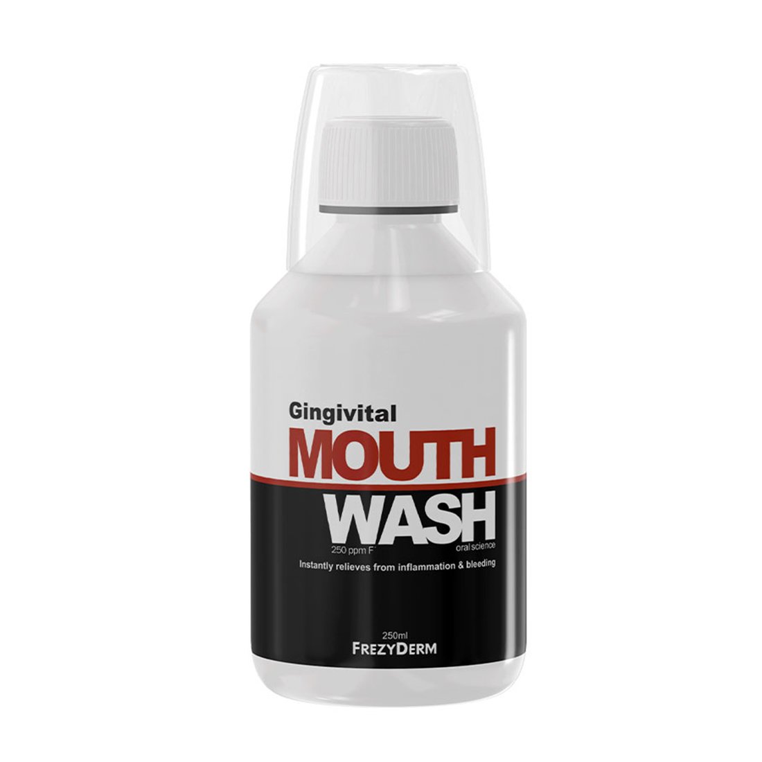 Frezyderm Gingivital Mouthwash Φθοριούχο Στοματικό Διάλυμα Κατά της Ουλίτιδας 250ml