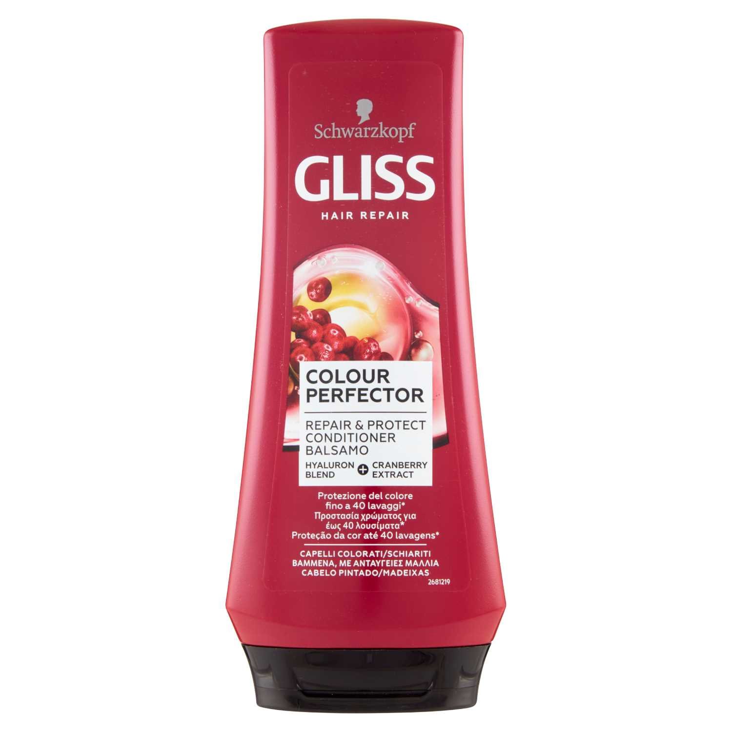 Schwarzkopf Gliss Ultimate Color Conditioner Κρέμα Περιποίησης για Βαμμένα & με Ανταύγειες Μαλλιά 200ml