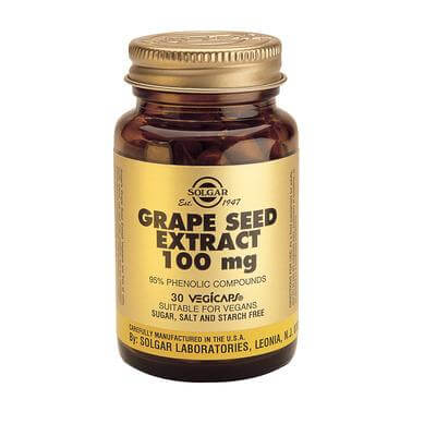 Solgar Grape Seed Extract 100mg 30caps