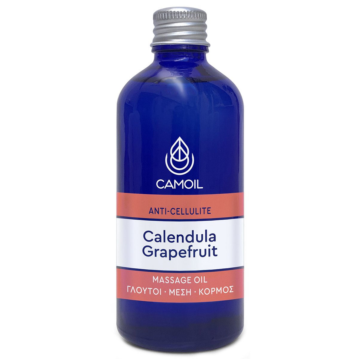 Camoil Calendula Grapefruit Anti-Cellulite Massage Oil Αιθέριο ‘Ελαιο Μασάζ Κατά της Κυτταρίτιδας & της Χαλάρωσης 100ml