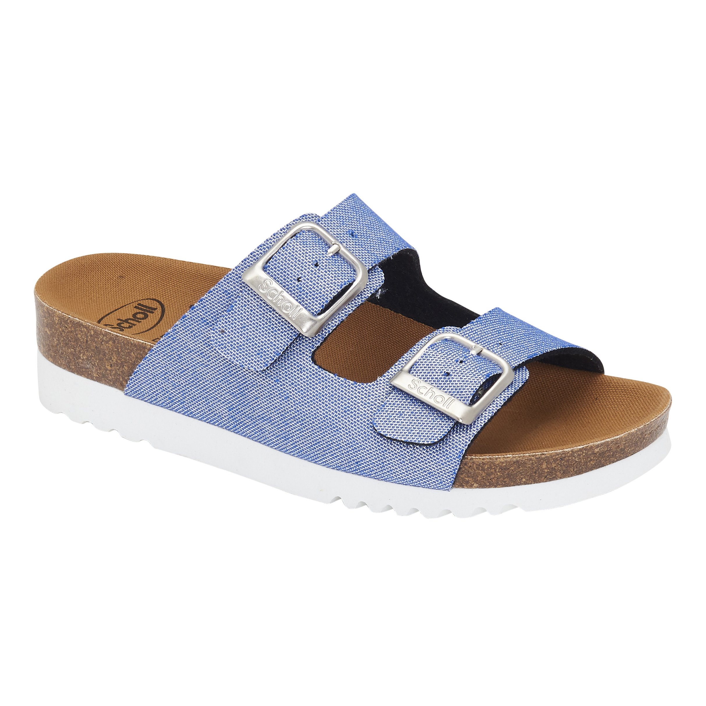 Scholl Shoes Greeny Mule 2.0 Denim Γυναικεία Καλοκαιρινά Ανατομικά Παπούτσια Χαρίζουν Σωστή Στάση & Φυσικό Χωρίς Πόνο Βάδισμα 1 Ζευγάρι – 39