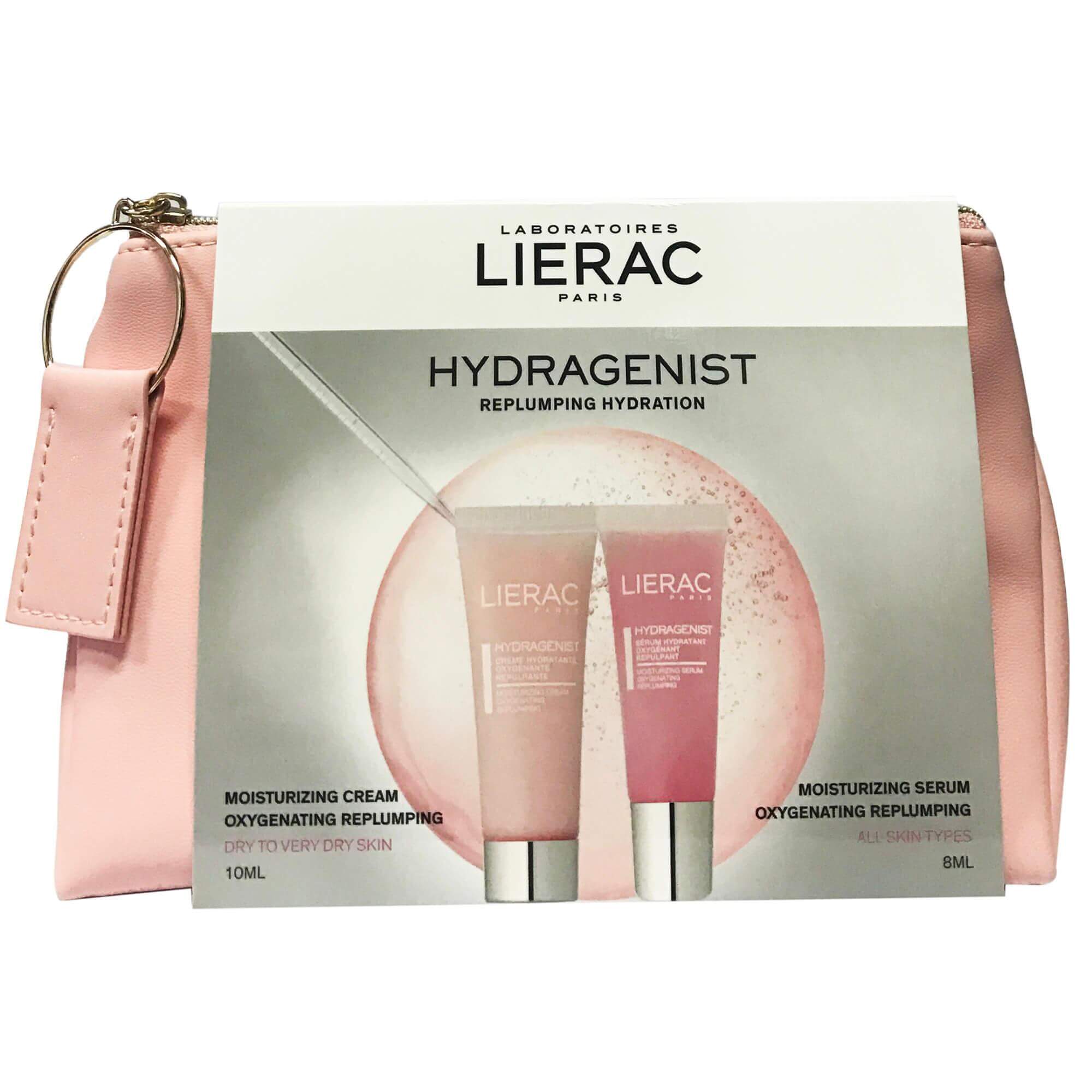 Lierac Hydragenist Creme Ενυδατική Κρέμα Οξυγόνωσης & Επαναπύκνωσης για Ξηρές Επιδερμίδες 10ml & Δώρο Serum 8ml