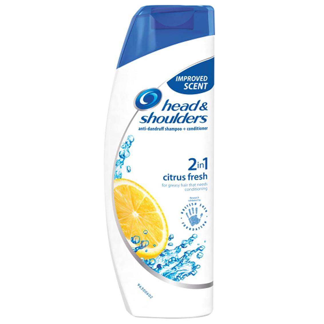 Head & Shoulders 2 σε 1 Αντιπιτυριδικό Σαμπουάν & Conditioner Citrus Fresh με Λεμόνι για Αίσθηση Φρεσκάδας 360ml