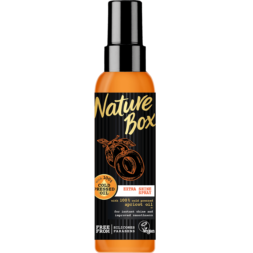 Nature Box Spray Apricot για Λάμψη με Έλαιο Βερίκοκου150 ml