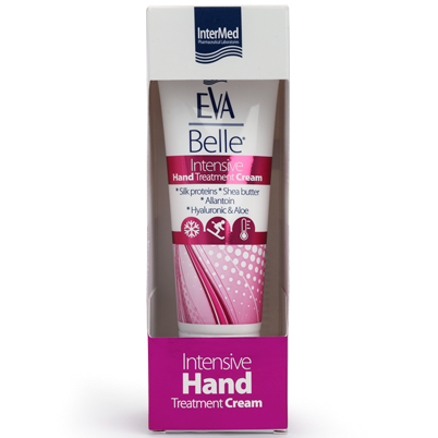 Eva Belle Intensive Hand Treatment Cream Πλούσια Κρέμα Χεριών για Εντατική Θρέψη και Ενυδάτωση 75ml