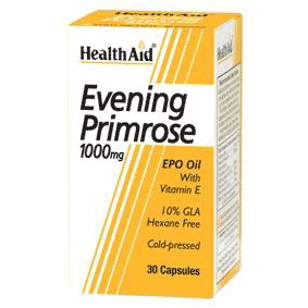 Health Aid Evening Primrose 1000mg Έλαιο Νυχτολούλουδου 30caps