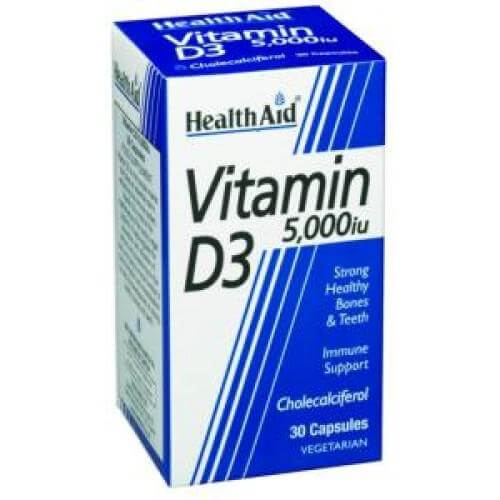 Health Aid Vitamin D3 Προστασία Στο Ανοσοποιητικό 30tabs – 1000iu 30tabs