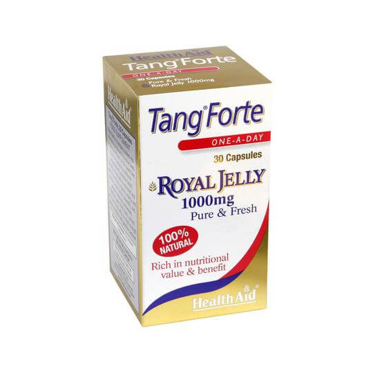 Health Aid Tang Forte Royal Jelly 1000mg Βασιλικός Πολτός Πλούσιος Σε Θρεπτικά Συστατικά 30 tabs