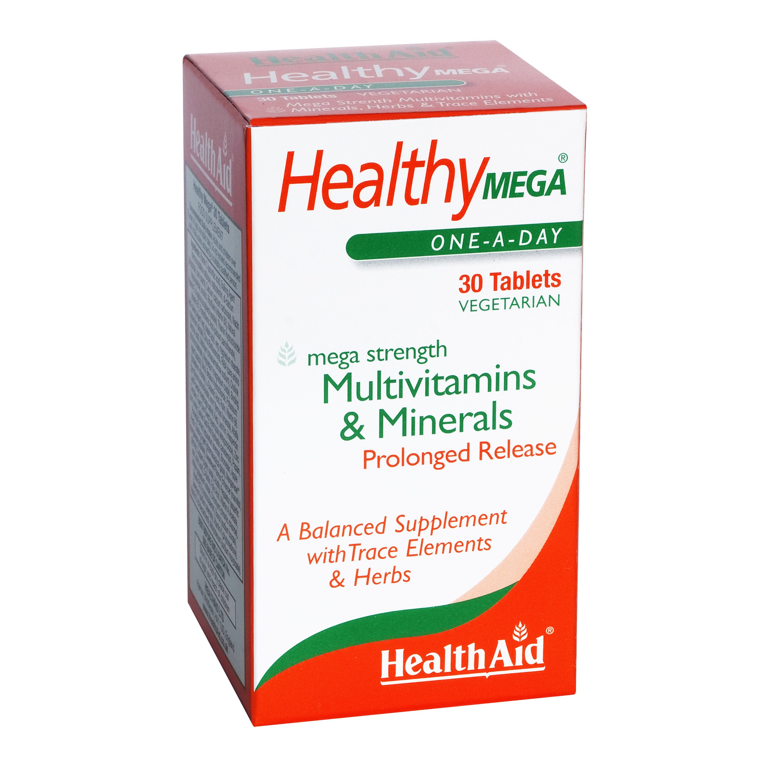 Health Aid Mega Multivitamins Πολυβιταμίνες & Μέταλλα 30tabs