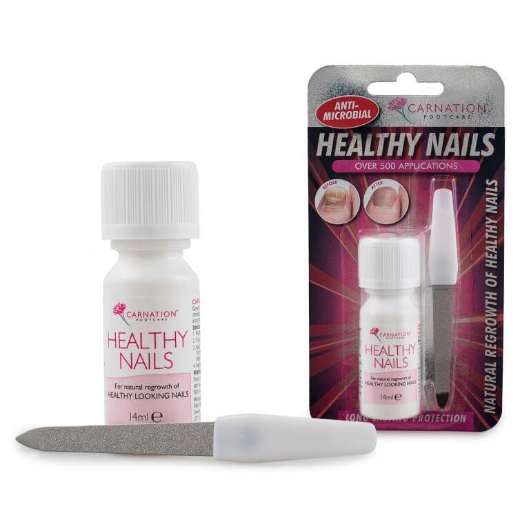 Vican Carnation Healthy Nails Με Αντιμικροβιακή Σύνθεση για Υγιή Νύχια 14ml+1ΛΙΜΑ