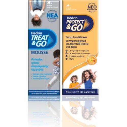 Hedrin Protect and Go Pack Spray and Mousse