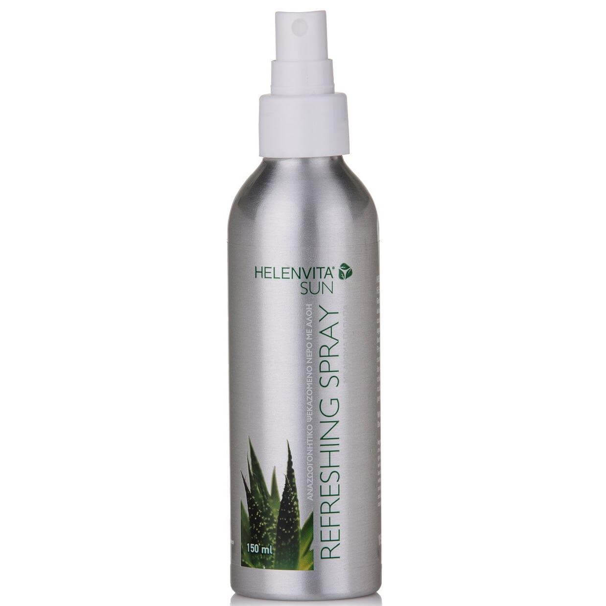 ΦΑΡΜΕΞ Helenvita Sun Refreshing Spray Αναζωογονητικό Νερό σε Spray με Αλόη, Άμεση Δροσιστική-Καταπραϋντική Δράση της Επιδερμίδας 150ml