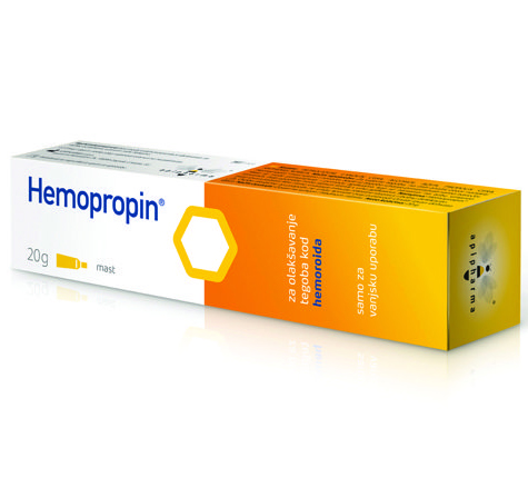 Uplab Hemopropin Αλοιφή για την Επούλωση και την Ανακούφιση των Αιμορροΐδων 20gr