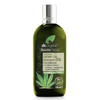 Dr. Organic Hemp Oil Shampoo Conditioner 2 in 1 Θρέφει σε Βάθος, Αναζοωγονεί & Δυναμώνει τα Μαλλιά 265ml