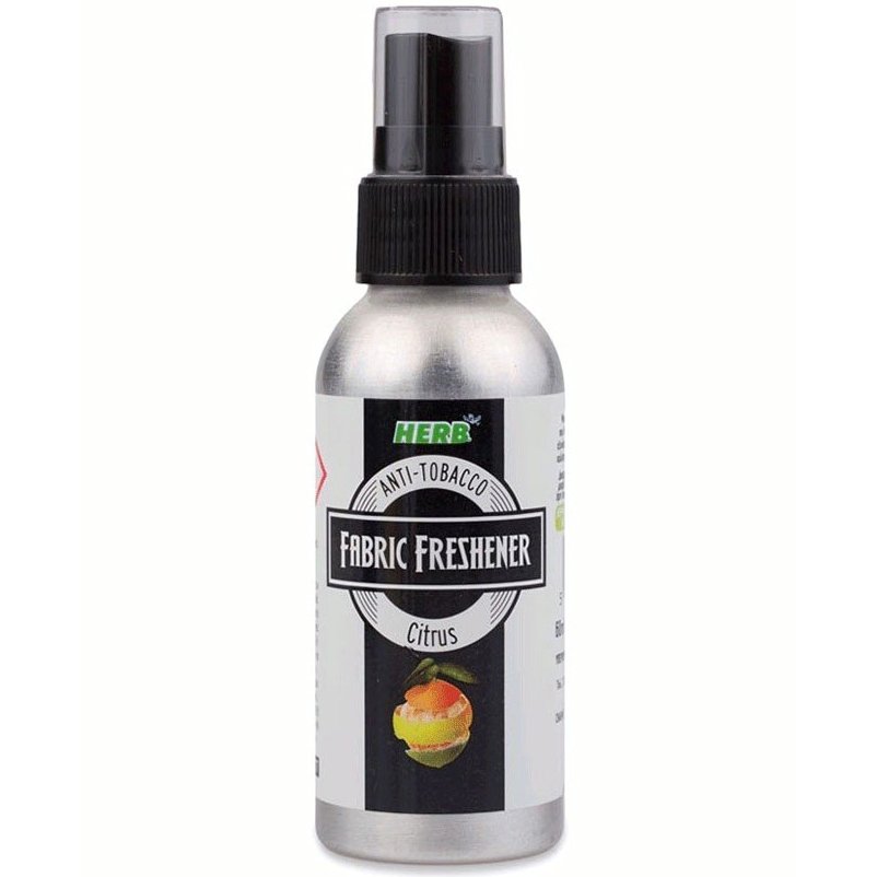 Vican Herb Air Freshener Citrus Αποσμητικό Χώρου που Εξουδετερώνει την Οσμή του Τσιγάρου με Άρωμα Κίτρο, 75ml