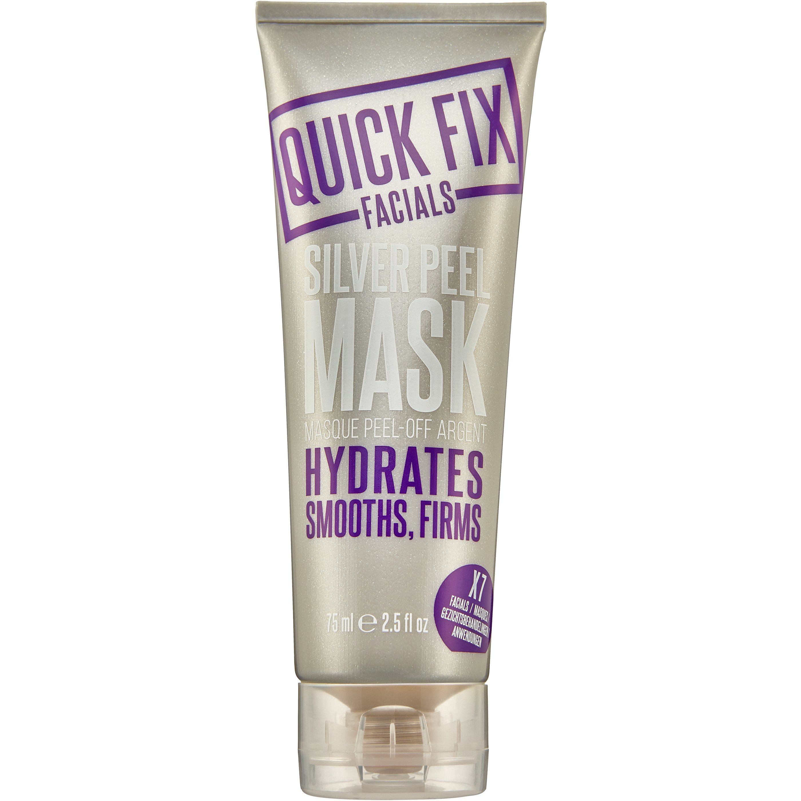 Quick Fix Facials Silver Peel Mask Μάσκα για τις Πρώτες & Ήδη Εγκατεστημένες Ρυτίδες 75ml