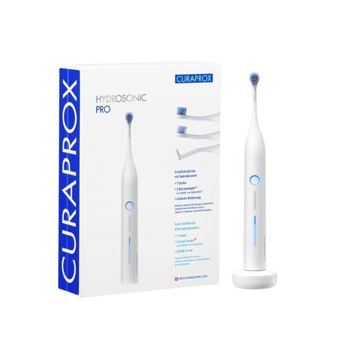 Curaprox Hydrosonic Pro Ηλεκτρική Οδοντόβουρτσα για Βαθύ Καθαρισμό Επαγγελματικού Επιπέδου 1τμχ