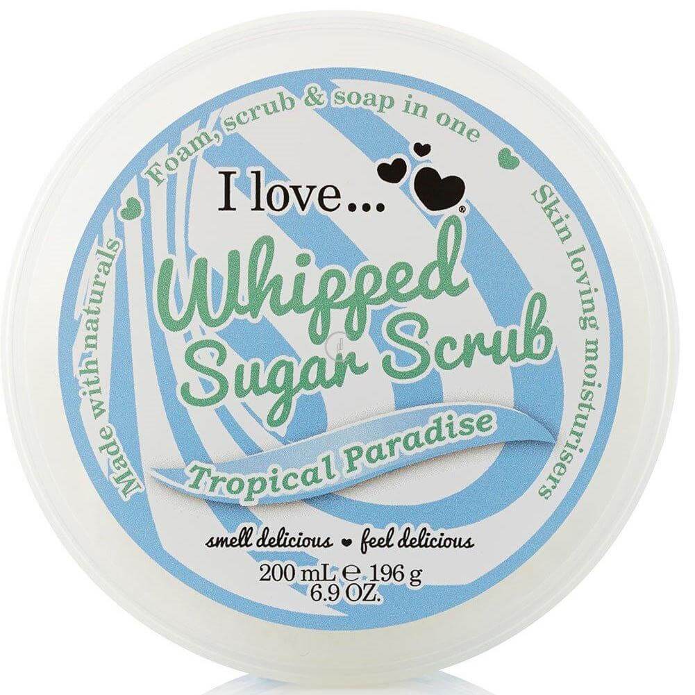 I love… Whipped Sugar Scrub Ενυδατικό Απολεπιστικό Σώματος με Ζάχαρη & Φυσικά Συστατικά 200ml – Lemon Meringue