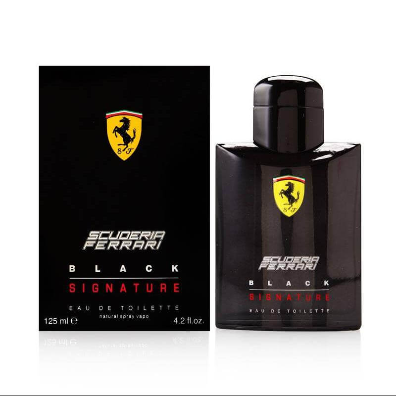 Ferrari Scuderia Black Signature Eau De Toilette 125ml