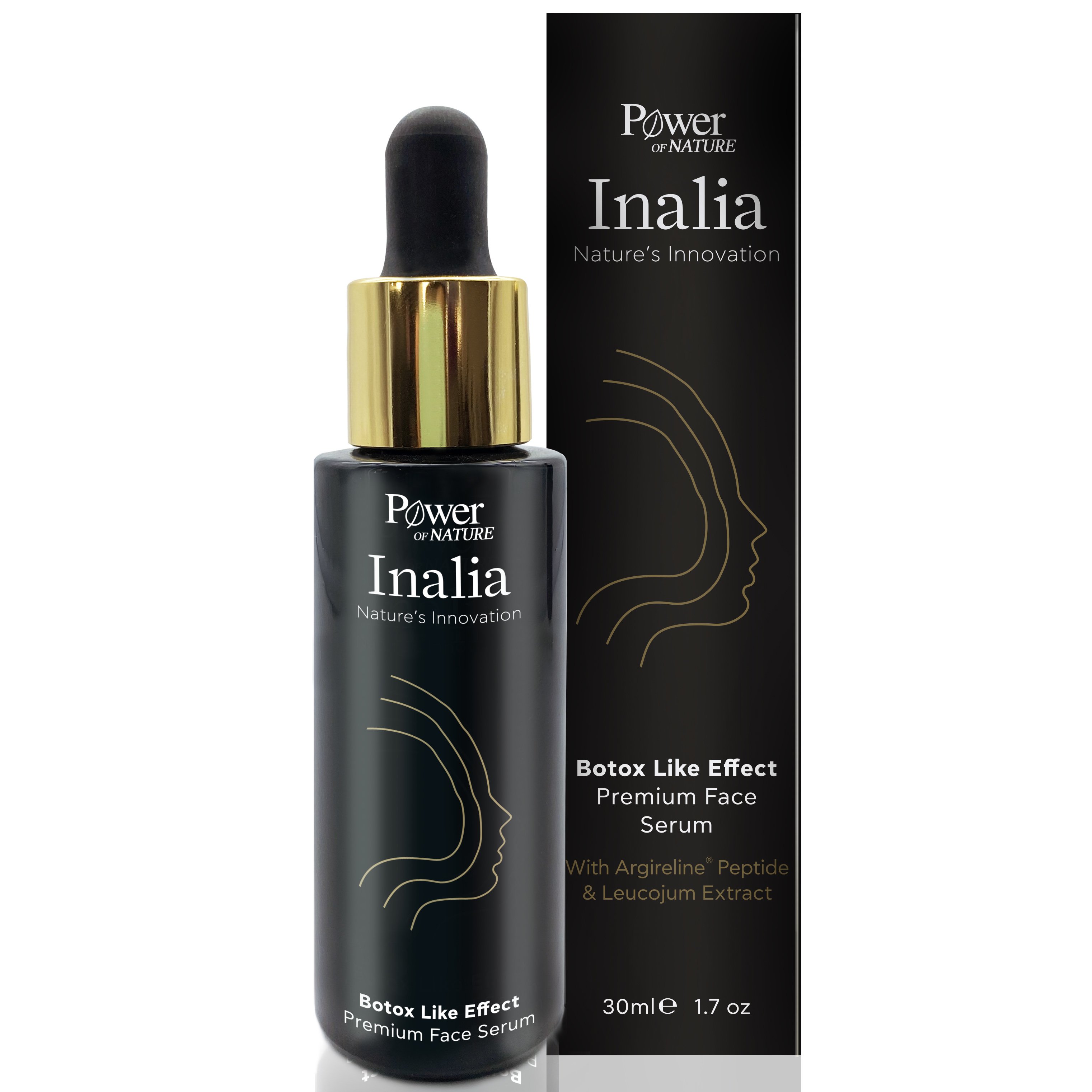 Inalia Premium Face Serum Αντιρυτιδικός Ορός Προσώπου για Όλους τους Τύπους Δέρματος 30ml
