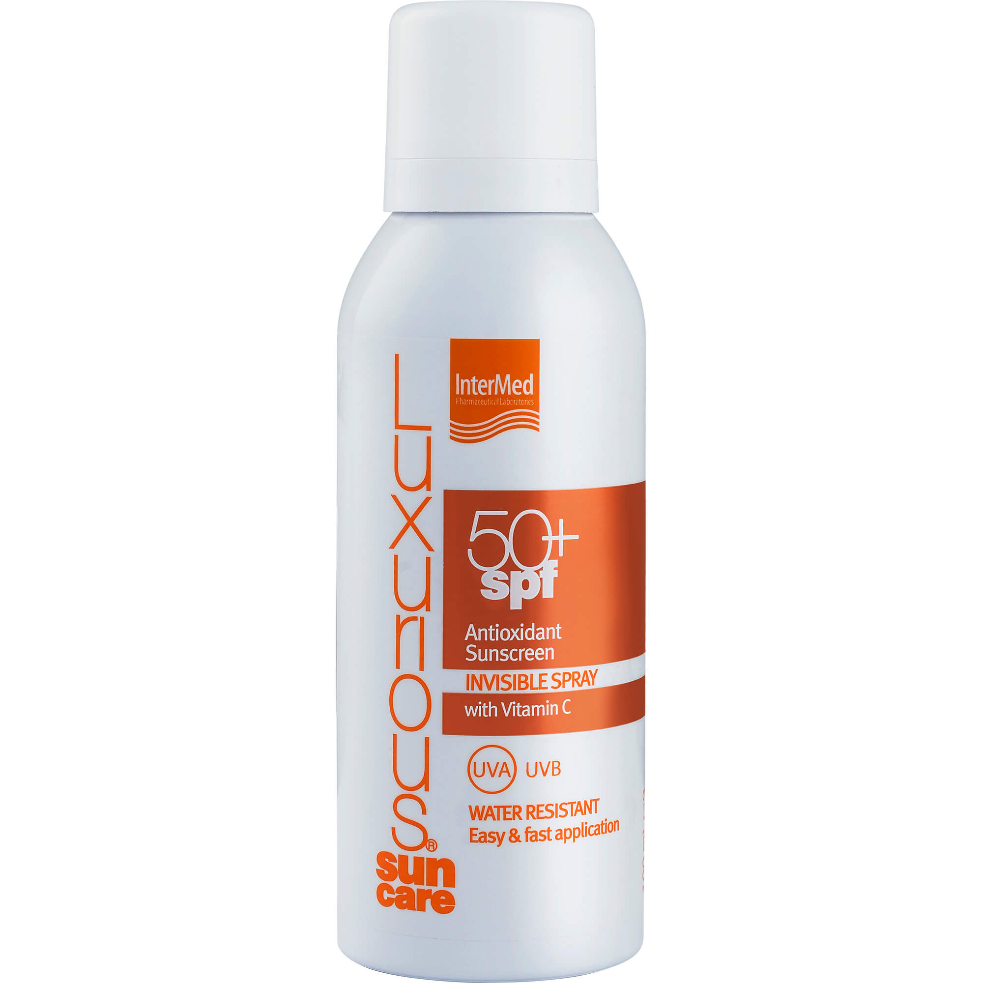 Luxurious Suncare Antioxidant Sunscreen Invisible Spray Spf50+, Διάφανο Spray Σώματος Πολύ Υψηλής Αντηλιακής Προστασίας 100ml