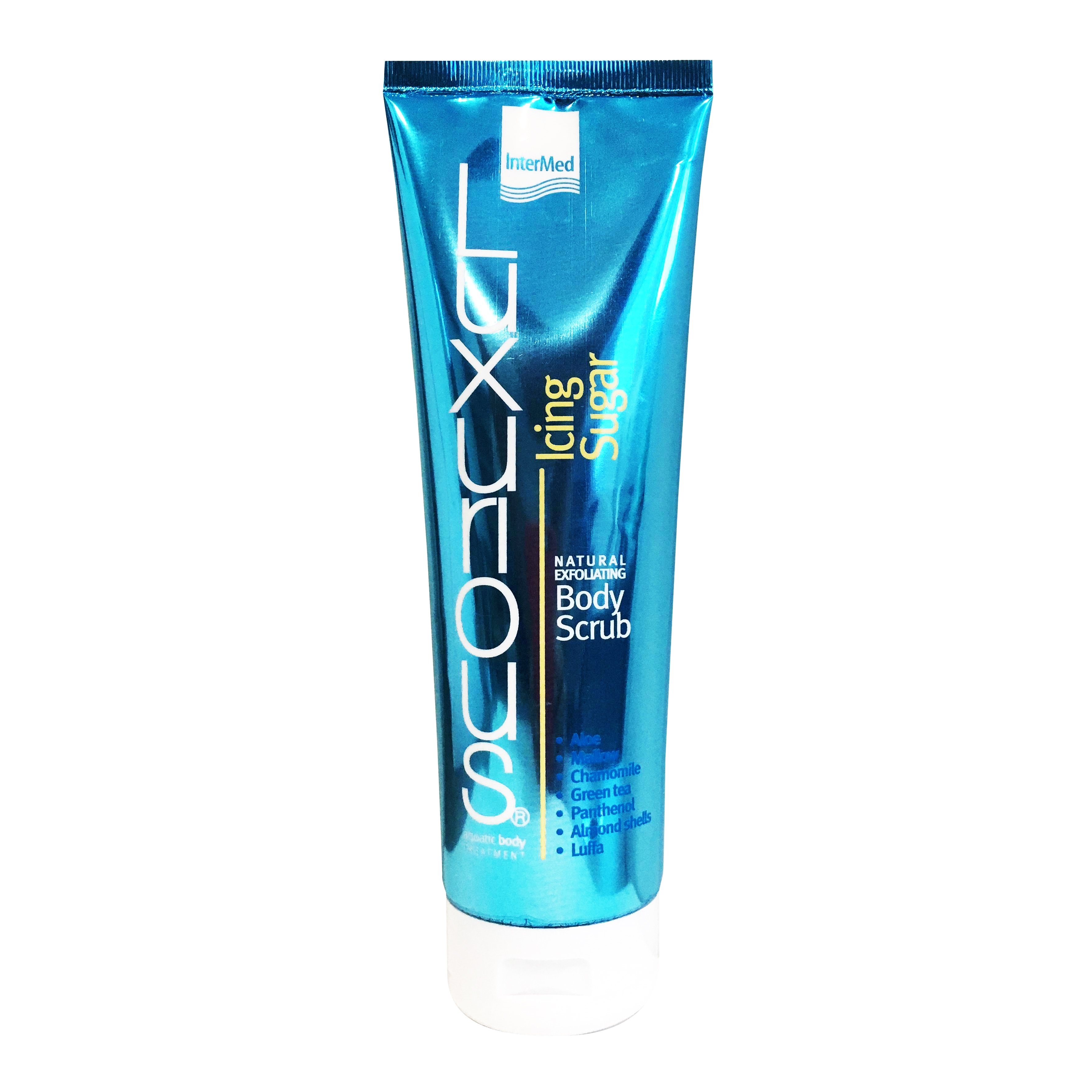 Luxurious Natural Exfoliating Body Scrub Icing Sugar Απολεπιστικό Σώματος με Άρωμα Ζάχαρης 300ml