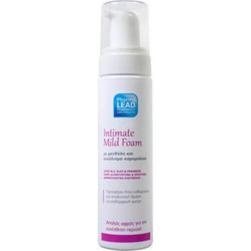 Pharmalead Intimate Mild Foam Αφρός Καθαρισμού για την ευαίσθητη περιοχή με Μενθόλη & Εκχύλισμα Χαμομηλιού 200ml
