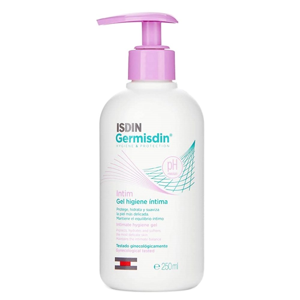 Isdin Germisdin Hygiene & Protection Intim Gel Gel Καθαρισμού για την Καθημερινή Υγιεινή της Ευαίσθητης Περιοχής με Αντλία 250ml