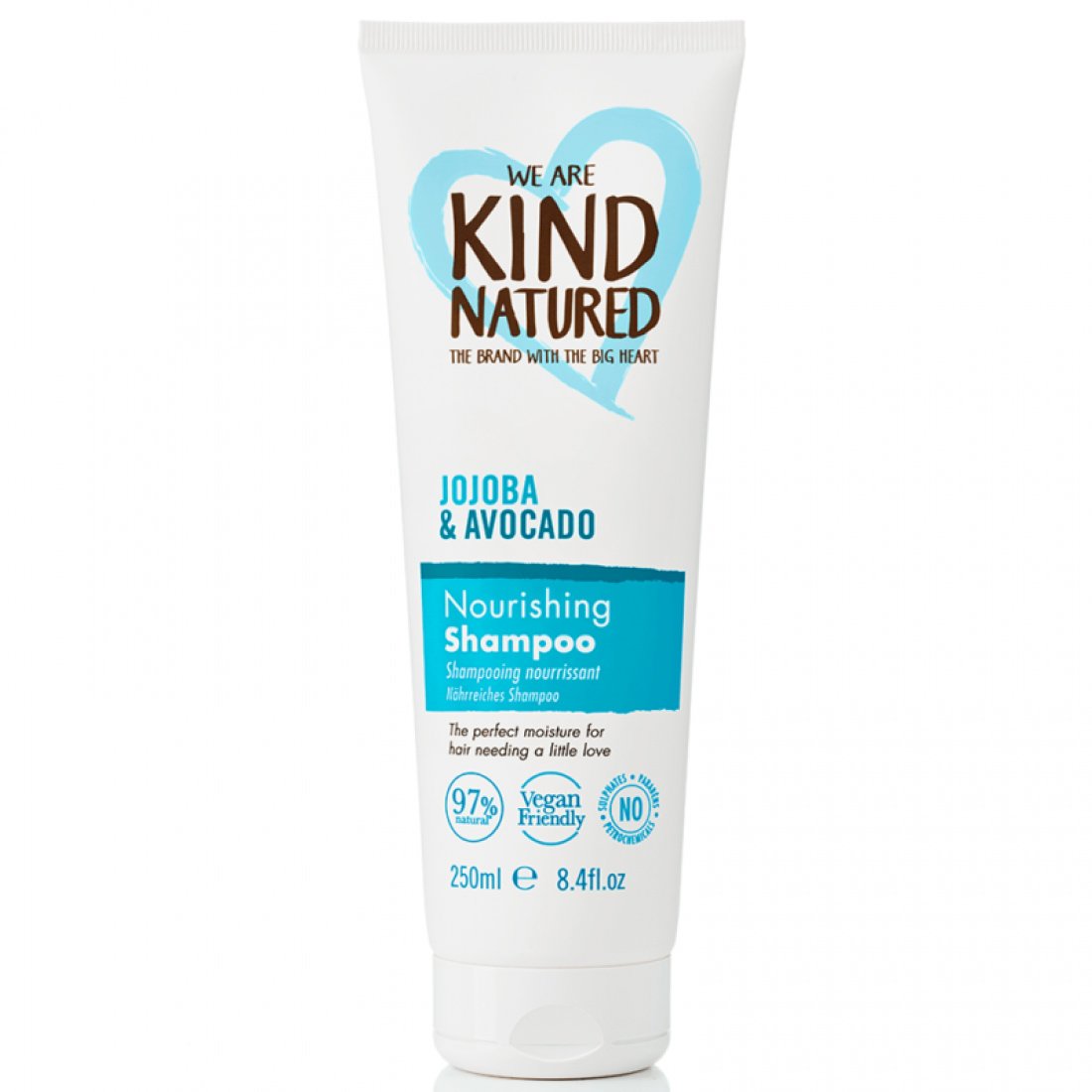 Kind Natured Jojoba & Avocado Nourishing Shampoo Θρεπτικό Σαμπουάν με Αβοκάντο & Έλαιο Τζοτζόμπα 250ml