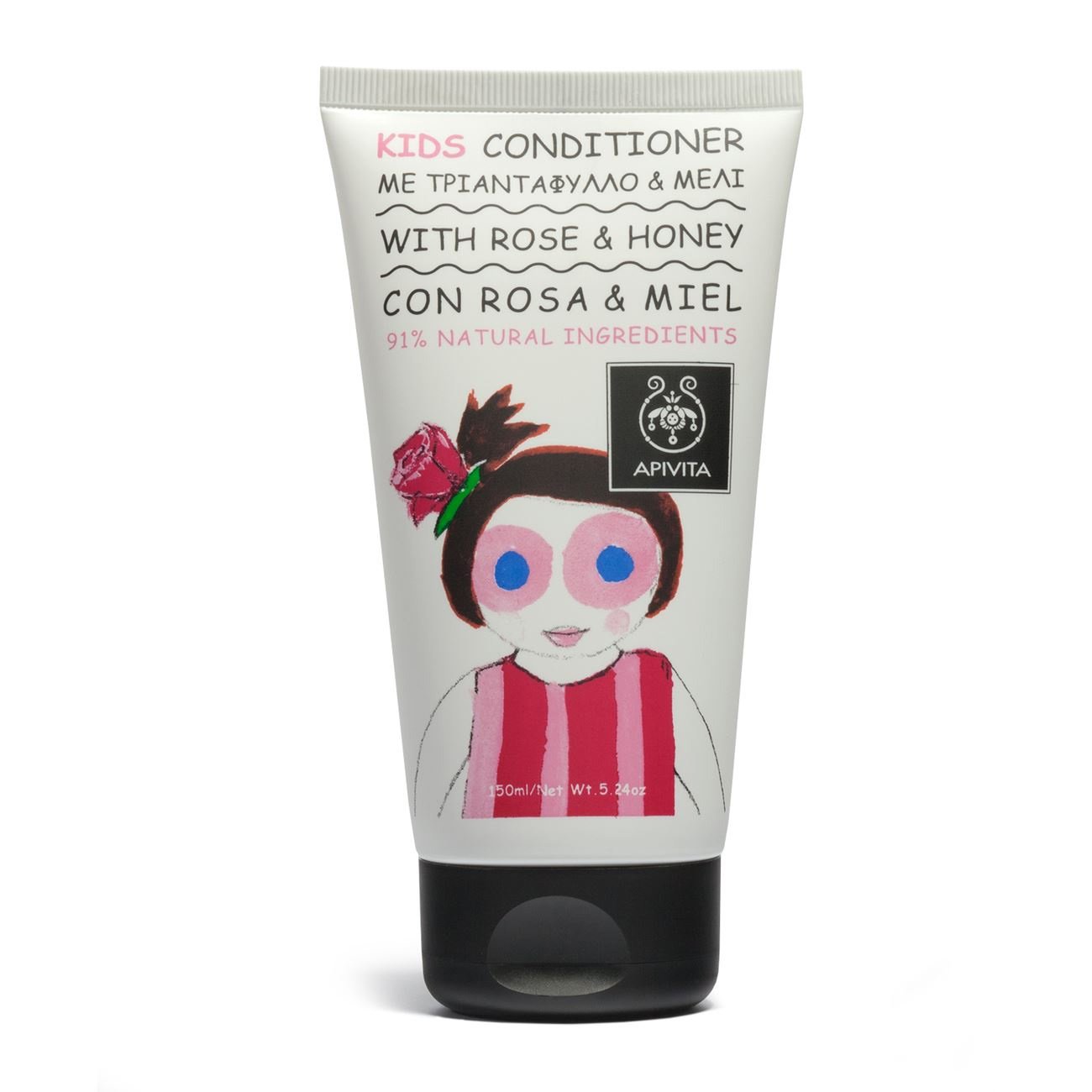 Apivita Kids Conditioner Με Μέλι & Τριαντάφυλλο 150ml
