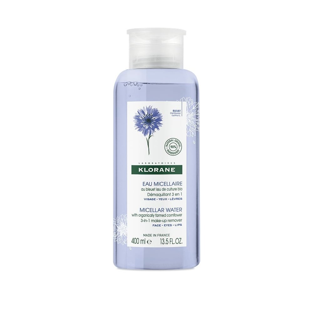 Klorane Eau Micellar Απαλό Νερό Καθαρισμού με Εκχύλισμα Κυανοκενταυρίδας 400ml σε Ειδική Τιμή