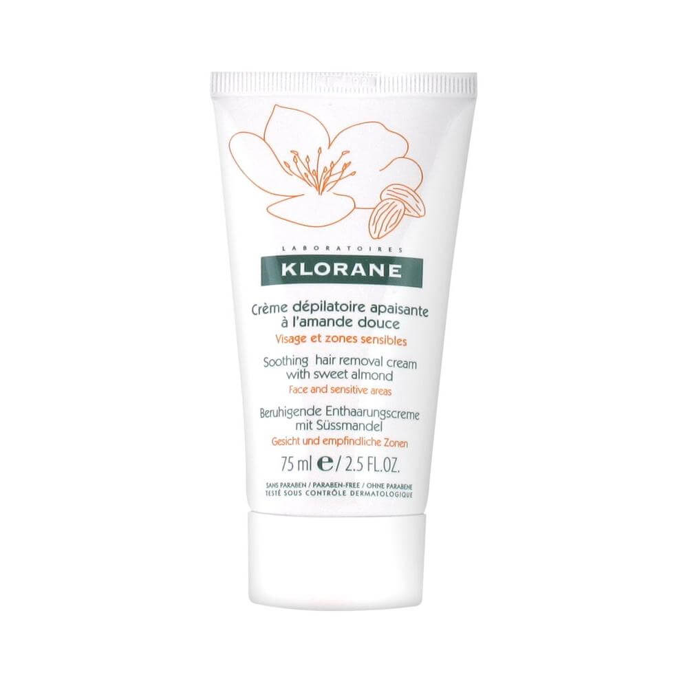 Klorane Creme Depilatoire Αποτριχωτική Κρέμα για Ευαίσθητες Περιοχές 75ml
