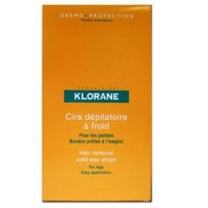 Klorane Cire Depilatoire Ταινίες Αποτρίχωσης 6 διπλές ταινίες