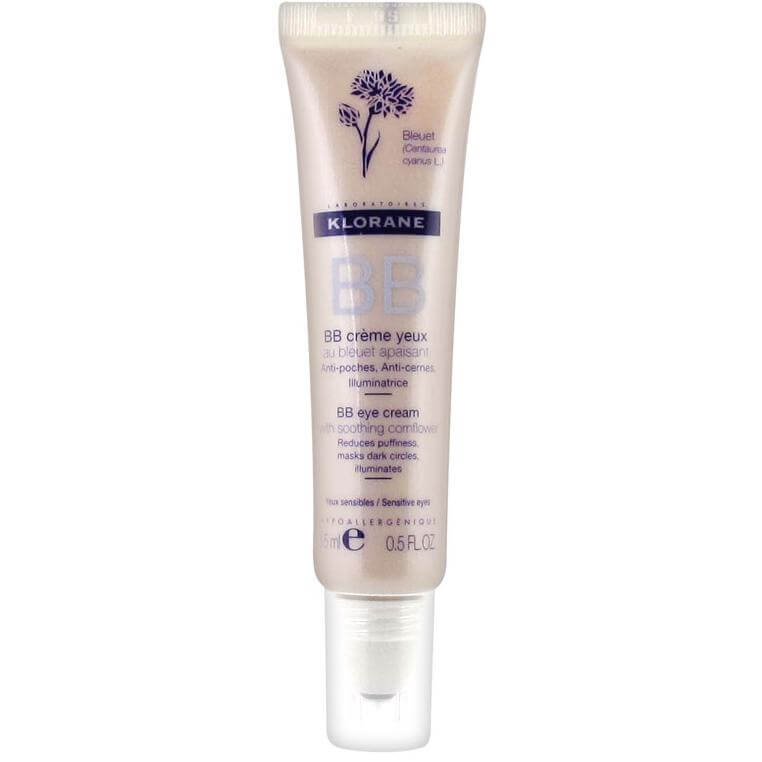 Klorane BB Eye Cream Tinted With Soothing Cornflower Roll-on Καλυπτική Κρέμα Ματιών Τριπλής Δράσης, για Ευαίσθητα Δέρματα 15ml