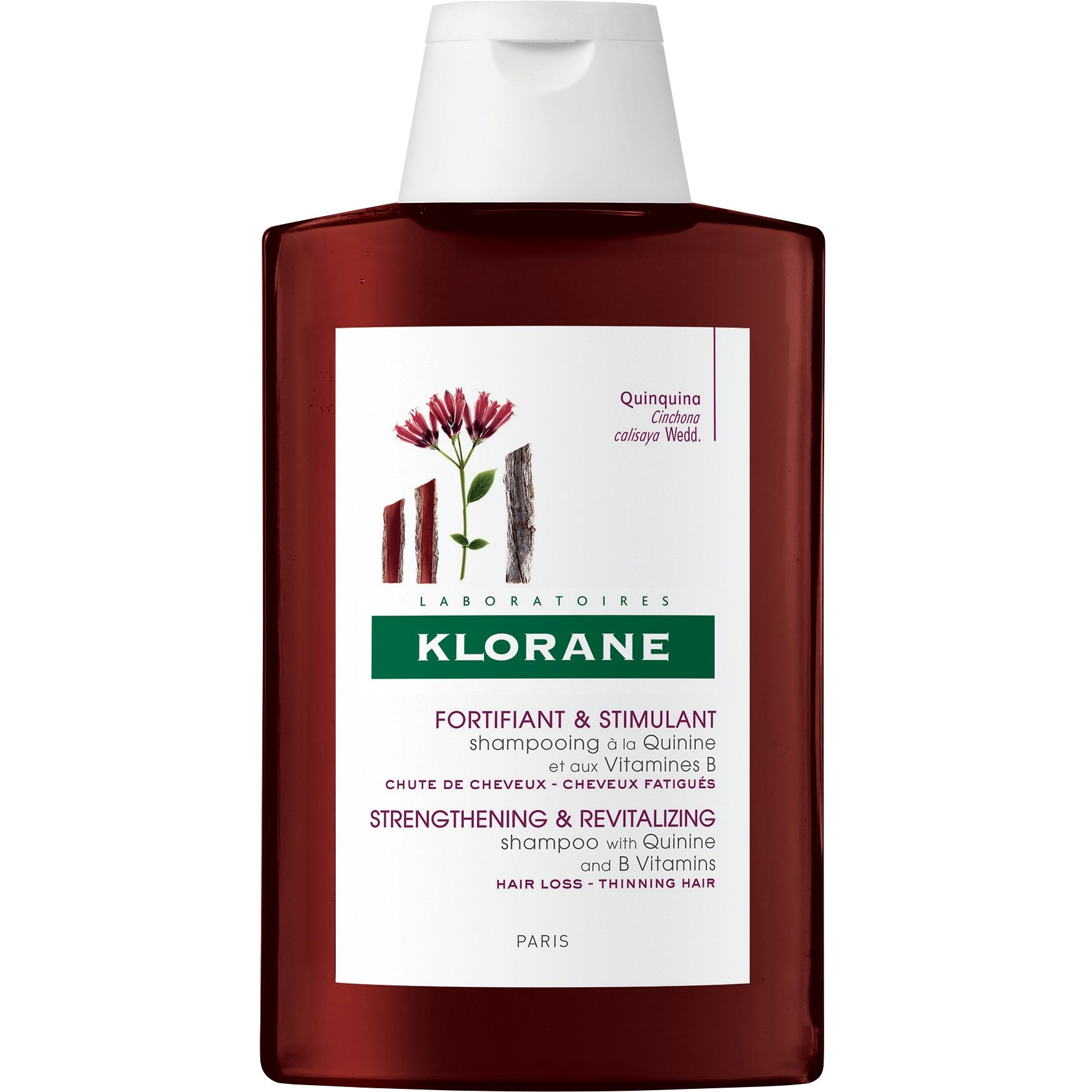 Klorane Shampoo Quinine Δυναμωτικό Σαμπουάν με Κινίνη 400ml Promo -25%