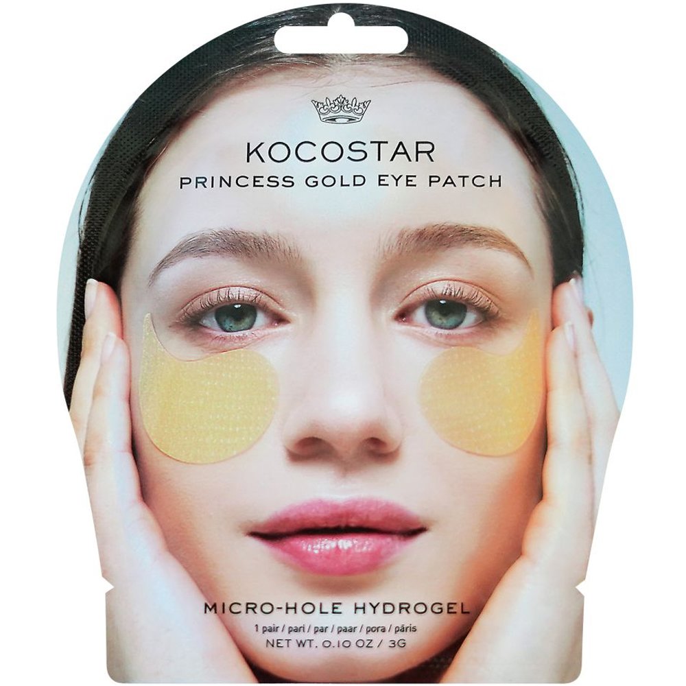 Kocostar Princess Gold Eye Patch Επιθέματα Υδρογέλης για Εντατική Ενυδάτωση της Περιοχής των Ματιών 1 Ζευγάρι