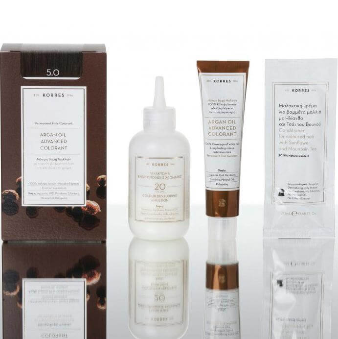 Korres Argan Oil Advanced Colorant Μόνιμη Βαφή Μαλλιών Με Τεχνολογία Pigment-Lock Που Κλειδώνει Το Χρώμα 1,70Fl. Oz.50ml – 66.46 ΕΝΤΟΝΟ ΚΟΚΚΙΝΟ ΒΟΥΡΓΟΥΝΔΙΑΣ