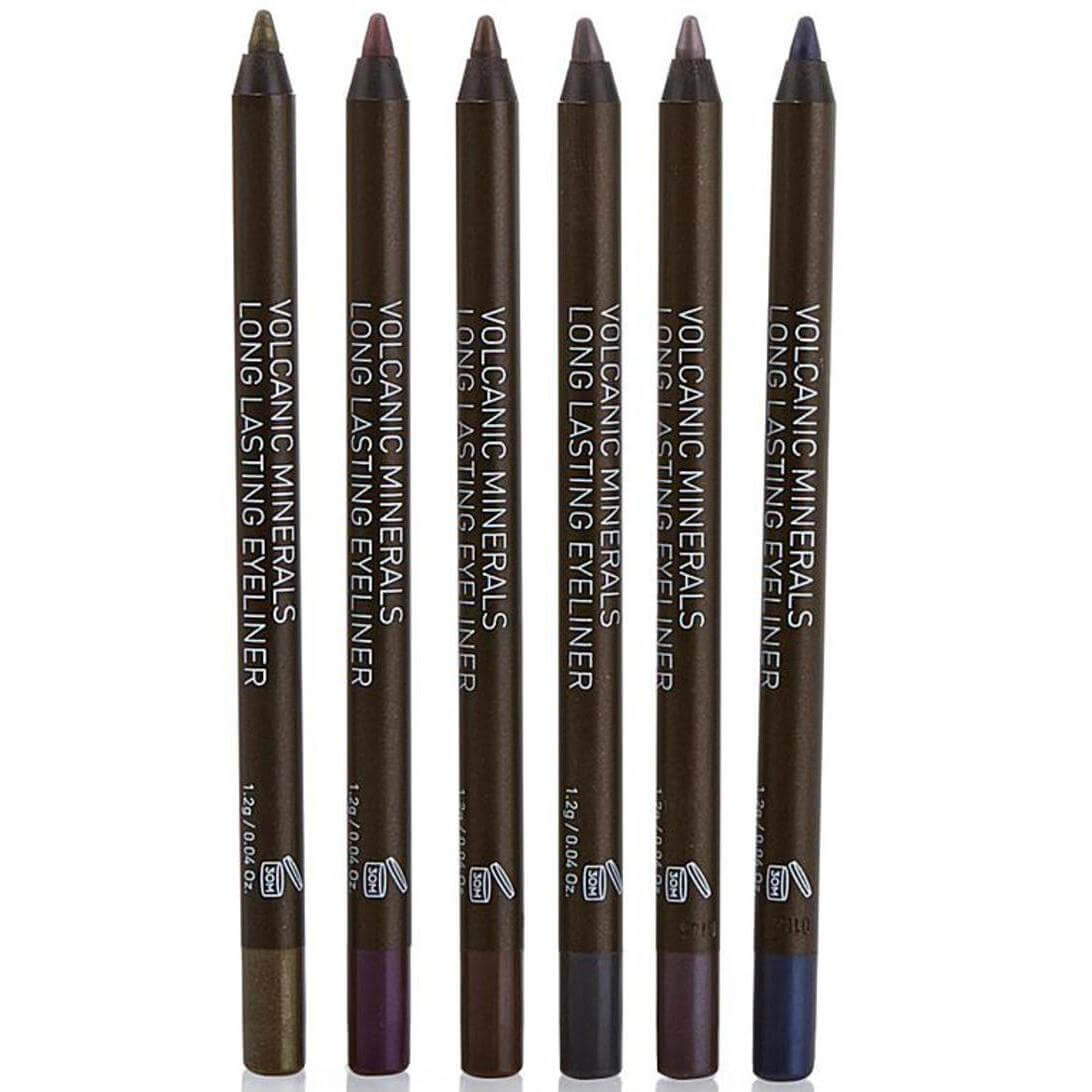 Korres Volcanic Minerals Long Lasting Eyeliner Μολύβι Για Το Περίγραμμα Των Ματιών Με Μεγάλη Διάρκεια 1.2g – 03 ΜΕΤΑΛΛΙΚΟ ΚΑΦΕ