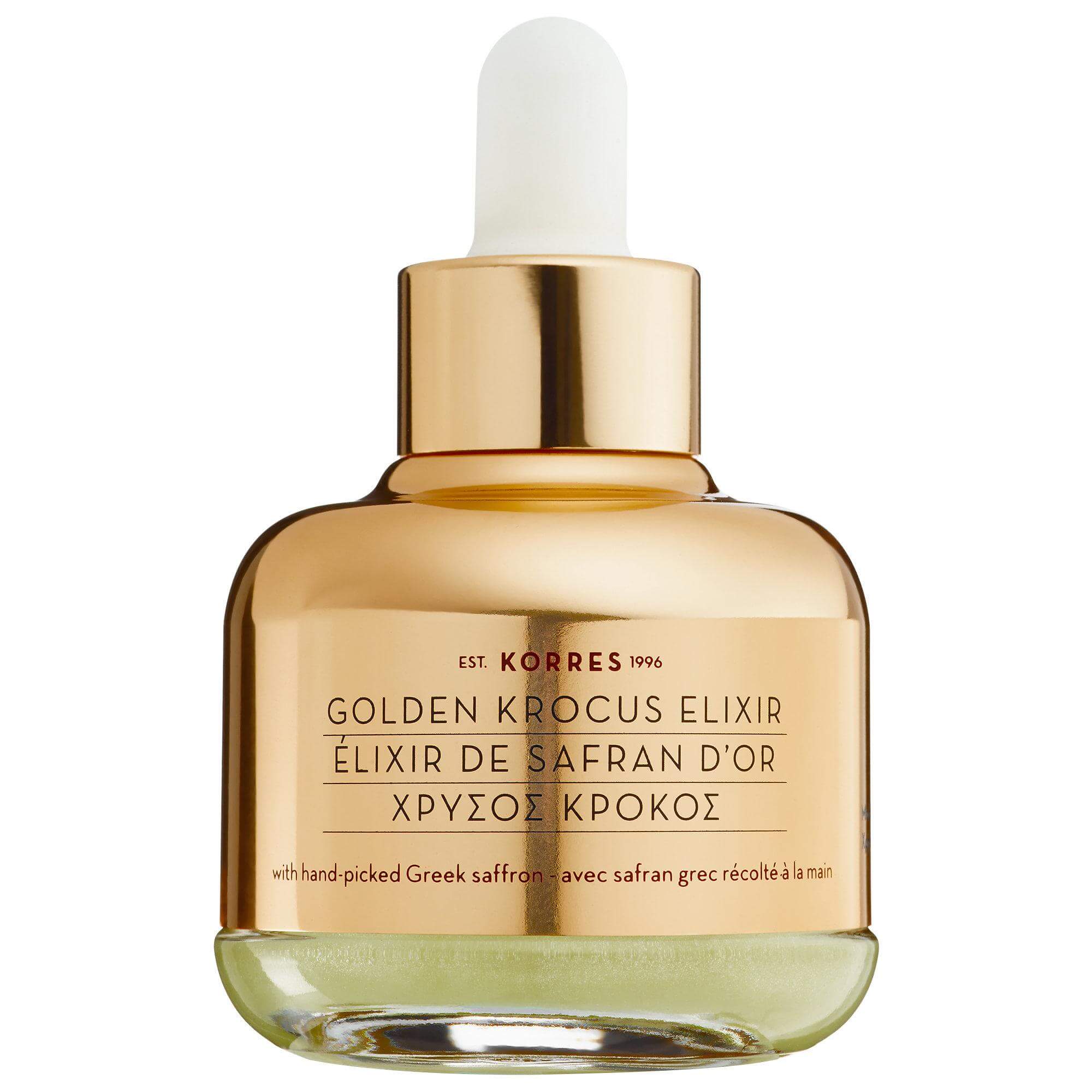 Korres Golden Krocus Face Antiage Elixir Χρυσός Κρόκος Αντιγηραντικό Ελιξήριο 30ml