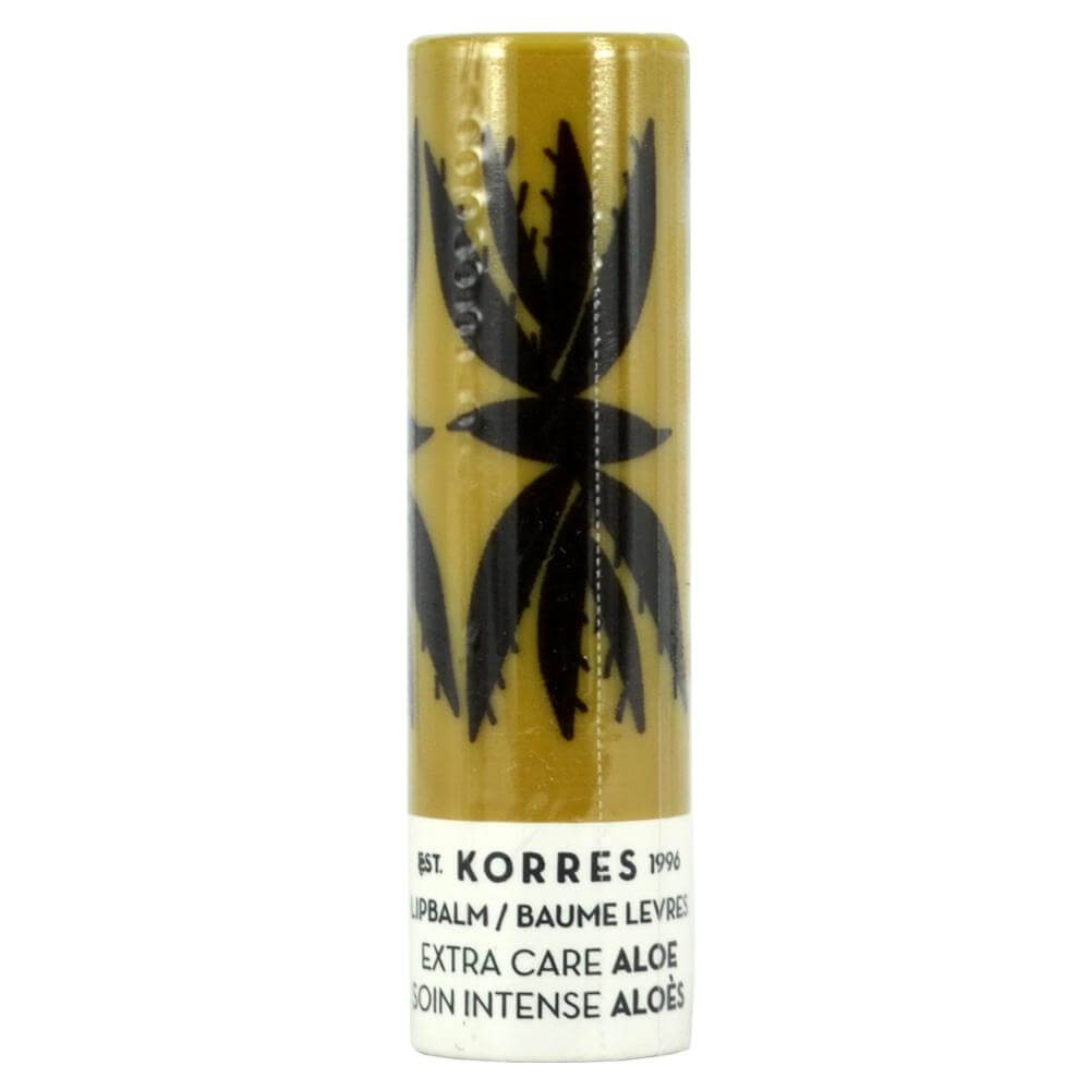 Korres Lip Balm Extra Care Aloe Εντατική Θρέψη & Επανόρθωση για τα Χείλη με Αλόη 5ml
