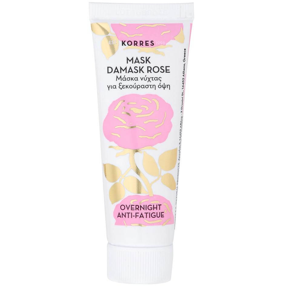 Korres Mask Damask Rose Μάσκα Νύχτας για Ξεκούραστη Όψη, με Εκατοντάφυλλο 18ml